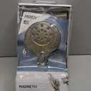 Moen 26112SRN Engage Spot Resist Brushed Nickel Six-Function Removable Handheld Showerhead with Magnetic Docking System, 5.5-Inch