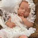 OtardDolls Reborn Baby Dolls Realistic Newborn 18 Inch Reborn Full Silicone Soft Body Real Life Washable with Clothes and Bottles