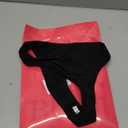 Sunm Boutique Cotton Thongs for Women, No Show Underwear for Women Pack, Sexy Low Rise Ladies Panties XS