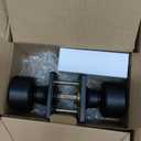 Goldenwarm Matte Black Door Knobs Interior, Privacy Door Knob for Bedroom Door Knob, Black Interior Door Knobs Privacy Lock 8 Pack