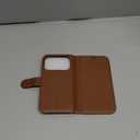 TUCCH Wallet Case for iPhone 17 Pro (6.3") 2025, 4 Card Slots | RFID Blocking | Stand | PU Leather | Magnetic Closure | Protective Flip Folio Cover | Shockproof TPU Shell | Brown