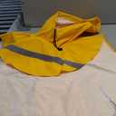 NACOCO Large Dog Raincoat Adjustable Pet Water Proof Clothes Lightweight Rain Jacket Poncho Hoodies with Strip Reflective (XXL, Yellow) (2X-Large (Pack of 1))