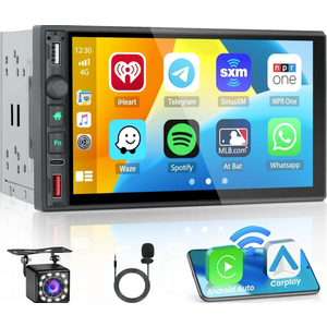 CarPlay & Android Auto car MP5 Player Manual Nightvision Camera