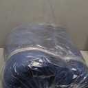 4 Pack Chair Cushions for Dining Office Kitchen Chairs 19" x 19" Chair Pads and Cushion Comfort Seat Cushion with Ties (Navy Velvet)