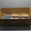 Ohuhu Snow Shovel for Driveway: 2026 Upgraded Heavy Duty Adjustable Angle Wheeled Metal Snow Shovels with 30"x12" Large Blade for Snow Removal, Snow Pusher with Wheels Efficient Remove Tool