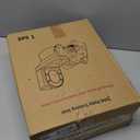 Primlect Potty Training Seat, 2-in-1 Toddler Toilet Seat with Step Stool, Ultra-Stable Potty Chair Attachment, Adjustable Seat and Step Ladder, Non-Slip Design, Splash Guard for Boys and Girls(Grey) (Gray)