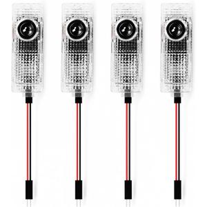 Car Door Lights Logo Projector, LED Puddle Lights
