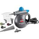 BISSELL® Steam Shot™ OmniReach handheld portable steam cleaner for tile, grout, windows, bathrooms, kitchens, fabric steaming tool, includes 10 tools