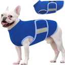 Nanaki Warm Fleece Dog Sweater Coat Jacket for Autumn Winter Early Spring,Adjustable Stretchy Reflective Dog Pullover Sweatshirts for Poodle Bulldogs Beagle Mini Schnauzer Clothes