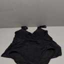 Eomenie Tankini Swimsuits for Women Tummy Control Two Piece Bathing Suit Tie Back Swim Suit with Bottom, L