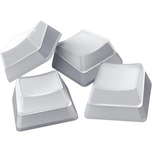 Razer Phantom Keycap Upgrade Set: Unique Stealth Design - Translucent Sides - Bottom-Lasered Legends - Keycap Removal Tools & Stablizers - Universal Compatiability - White