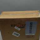 Bestone Porcelain Dinnerware Sets Service for 4, 12 pcs Hand drawn Plates and Bowls Sets, Handmade Ceramic Dish Set, Chip Resistant Modern Plate Set, Dishwasher/Microwave SafeStarburst Green