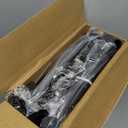 Double Rods Clothes Rack with Wheels Load 400 LBS, 45 Inch Rolling Clothing Rack for Hanging Clothes, Heavy Duty Garment Rack with Shelves, Metal Portable Closet, Black