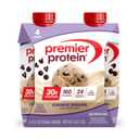 Premier Protein Shake, Cookie Dough, 30g Protein, No Added Sugar, 24 Vitamins & Minerals to Support Immune Health, 11 fl oz, 4 Pack (EXP 12/10/26)