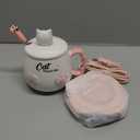 Bgbg Coffee Mug Warmer & Cute Cat Mug Set, Beverage Cup Warmer for Desk Home Office with Three Temperature Up to 140/ 60, Coffee Warmer for Cocoa Milk Tea Water Candle, 8 Hours Auto Shut Off