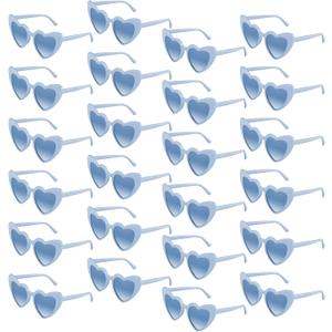 6/12/24/48 Pack Heart Sunglasses Vintage Heart Shaped Glasses Bulk Bachelorette Sunglasses for Women Wedding Party