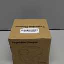 Cambom Manual Food Chopper Vegetable Cutter, Hand String Vegetable Chopper Onions Cutter for Vegetable Fruits Nuts BPA Free Food Safe Material, 650ml Blue