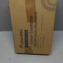 ACCURATEX Lightweight Duvet Insert Queen Size - 100% Cotton Shell, 250GSM Filling Summer Down Alternative Comforter,Ultra-Soft&Breathable, Thin Quilted Duvet Insert with 8 Tabs, Machine Washable,90x90 (White)