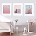 VNVNK 14x18 Frame White, Perfect for 14x18 Inch Picture without Mat or 10x14 Inch Picture with Mat, Home Wall Decor Picture Frame-1 PCS