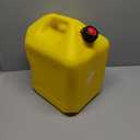Midwest Can 5 Gallon Yellow Diesel Portable Gas Can with FlameShield Safety System