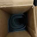 HelloTree 3PCS Bath Mat Rug Rubber Non Slip Quick Dry Rug Sets Super Absorbent Thin Bathroom Rugs Fit Under Door Dark Grey Washable Bathroom Floor Mats for in Front of Bathtub, Shower Room, Sink (1'8" x 3'11" (U-Shape))