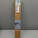 Ivilon Tension Curtain Rod - Hexagonal Spring Tension Rod for Windows or Shower, 24 to 36 Inch, Warm Gold