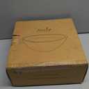 Mela Artisans Mango Wood Footed Fruit Bowl | 12" Scalloped Wooden Pedestal Bowl for Kitchen Counter | Snacks | Breads | Desserts | Multipurpose Decorative Riser for Dining or Coffee Table