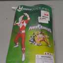 Morphsuits Official Power Ranger Morphsuit Costume,Red,Large 5'4"-5'10" (163cm - 177cm)