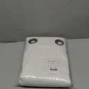 NICETOWN Natural 100% Blackout Linen Curtains 84 inch Long Burg for Living Room, 2 Panels, 52" Wide, Farmhouse Thick Completely Blackout Window Treatment Thermal Insulated Warm Drapes for Winter