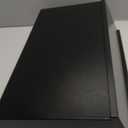 KYODOLED Wall-Mount Mailbox for House, Large Capacity Mail Box, Galvanized Steel Rust-Proof Metal Post Box, Mailboxes for Outside,15.7"x9.9"x4.9" Black