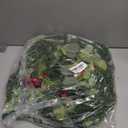 Lvydec Christmas 6Ft Pine Christmas Garland, Realistic Artificial Faux Greenery Garland with Berry and Eucalyptus Leaves Cypress Garland for Mantle Holiday Fireplace Winter Decor