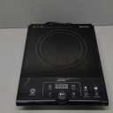 Mueller RapidTherm Portable Induction Cooktop, 1800W Hot Plate Electric Stove Top Burner. 8 Temp Levels, Auto-Off & Pot Detection, LED Display, Child Lock, 4 Programs, Burners for Cooking