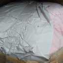 MAXYOYO Giant Bean Bag Chair Bed, Convertible Beanbag Folds from Lazy Chair to Floor Mattress Bed, Big Sofa Bed, High-Density Foam Filling, Machine Washable (Queen, Pink)