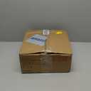 18.5" Tall Table Lamp for Living Room, Dimmable Modern Walnut Wood Desk Lamps for Bedroom, UL Listed Nightstand Lamp, End Table Lamps for Entryway, Console, Office, Dorm, White Line Shade