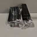 LUXEAR Over the Door Pantry Organizer, 8-Tier Adjustable Over the Door Hanging Spice Rack, No-Assembly Foldable Metal Over the Door Organizer for Kitchen, Home, Laundry Room, Bathroom