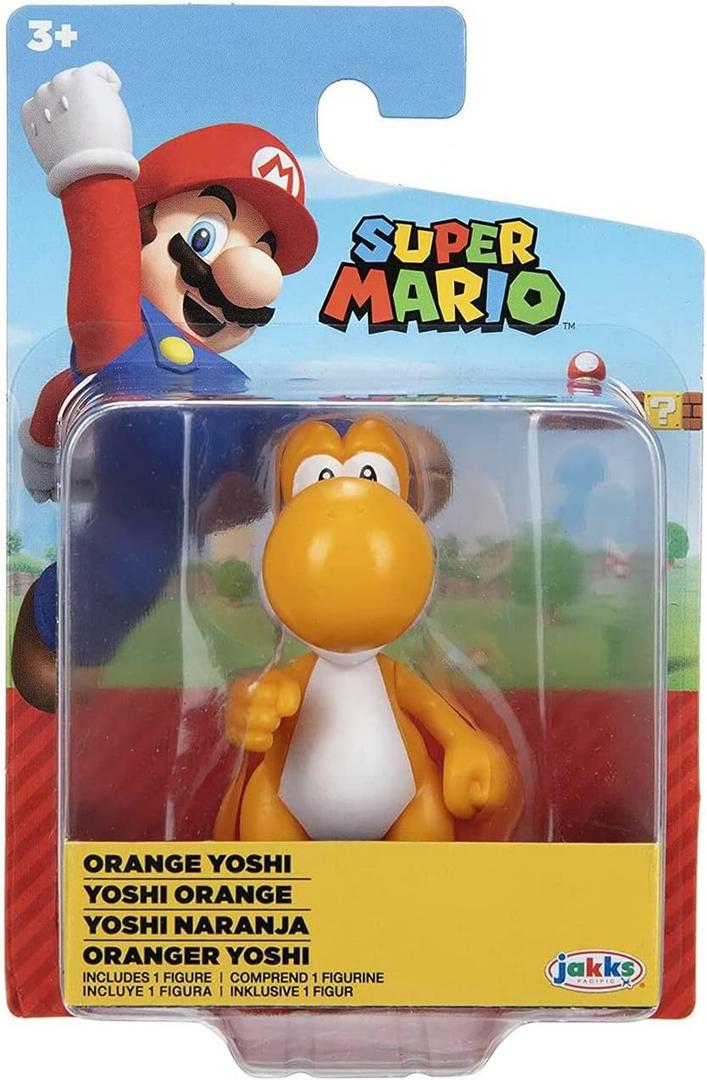 jakks Super Mario Orange Yoshi