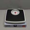 Taylor Battery Free Analog Scales for Body Weight, 330LB Capacity, Easy to Read Large 4.25-inch Dial, 10.3 x 10.6-inch Vinyl Mat Platform, Black