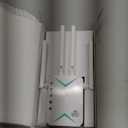 WiFi Extender Signal Booster for Home - 1200Mbps Dual Band, Covers 12880 Sq Ft & 108 Devices, Long Range Internet Booster with Ethernet Port, Easy Setup