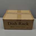 SNTD Large Dish Drying Rack - Expandable (19.3" to 29.4") Dish Rack for Kitchen Counter, Stainless Steel Dish Drainer with Utensil Holder, Pan Holder & Pot Lid Holder, Black