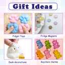 OOTDART Taba Squishy Kit, Complete DIY Silicone Rubber Set with Cats Paw Mold, Ideal for Various Creative Crafts and Stress Relief (16.9, Ounces)