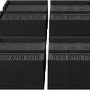 Bed Risers 3 or 5 inch, 8 Pack Oversized Extra Large 6.5x3.5 inch Post, 11000lbs Heavy Duty Couch Risers, L Shape Wide Opening Extra Large Furniture Risers for Bed, Couch, Sofa, Table, Chair (3 inch-8 Pack)