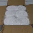 ZYFZCYBL Fleece Throw Blankets Lightweight Warm Soft Cozy Pet-Friendly Bulk Fleece Throw Blanket Solid for Home Bed, SofaOffice,Gifts, Couch (Pack of 6-50 x 60 inchBeige)