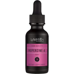 Lyfetrition Huperzine- A Supplement 380 mg, 4 Oz Liquid, 220 Servings, Made in USA, Quick Absorption, Quality Potent Ingredients, Third-Party Tested, Non-GMO, GMP Certified, Cruelty-Free Products
