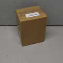 Uniclife Acrylic Donation Box with Lock and Sign Holder Yellow Ballot Box with Slot Plastic Suggestion Boxes Tip Jar Cash Storage Container Drop Chest for Fundraising Voting Raffle, 6.2" x 5" x 4" (1 Pack)