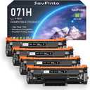 071H 071 High Capacity Toner Cartridge Replacement for Canon 071 Black Toner Cartridge for Canon imageCLASS LBP122dw LBP122 LBP120 MF270 MF273dw MF272dw MF275dw Printers (4 Black)