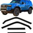 2024-2025 in-Channel Rain Guards for Toyota Land Cruiser Side Window Visor Deflectors First Edition 1958 J250