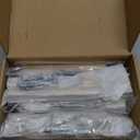 Asidrama 10 Pack 3.75 Inch(96mm) Champagne Bronze Kitchen Cabinet Handles, Brushed Brass Cabinet Pulls Gold Kitchen Cabinet Hardware Cupboard Handles Drawer Pulls Dresser Handles