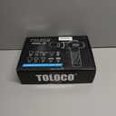 TOLOCO Massage Gun, Back Massager 10 Replacement Head for Pain Relief Deep Tissue, Percussion Massage Guns 7 Speed Level Super Quiet Electric Massager Mothers Day Gifts, Carbon