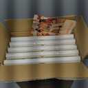 Mavivegue 5 Pack Stackable Closet Storage, Plastic Drawer Basket,Closet Organizers Storage Box for Cupboard,Bedroom, Kitchen, Bathroom, Office White