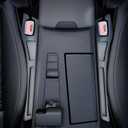 7F Car Seat Gap Filler Organiser,Between Seat Gap Filler, Centre Console Organiser, Universal Car Accessories, Fit SUV Truck Storage Beige